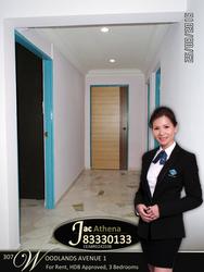 Blk 307 Woodlands Avenue 1 (Woodlands), HDB 4 Rooms #126957512